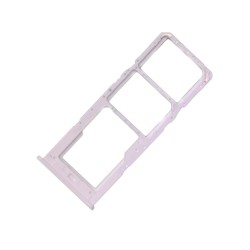 Single SIM Holder Outside Samsung Galaxy A23 Two SIM+MicroSD Cards White